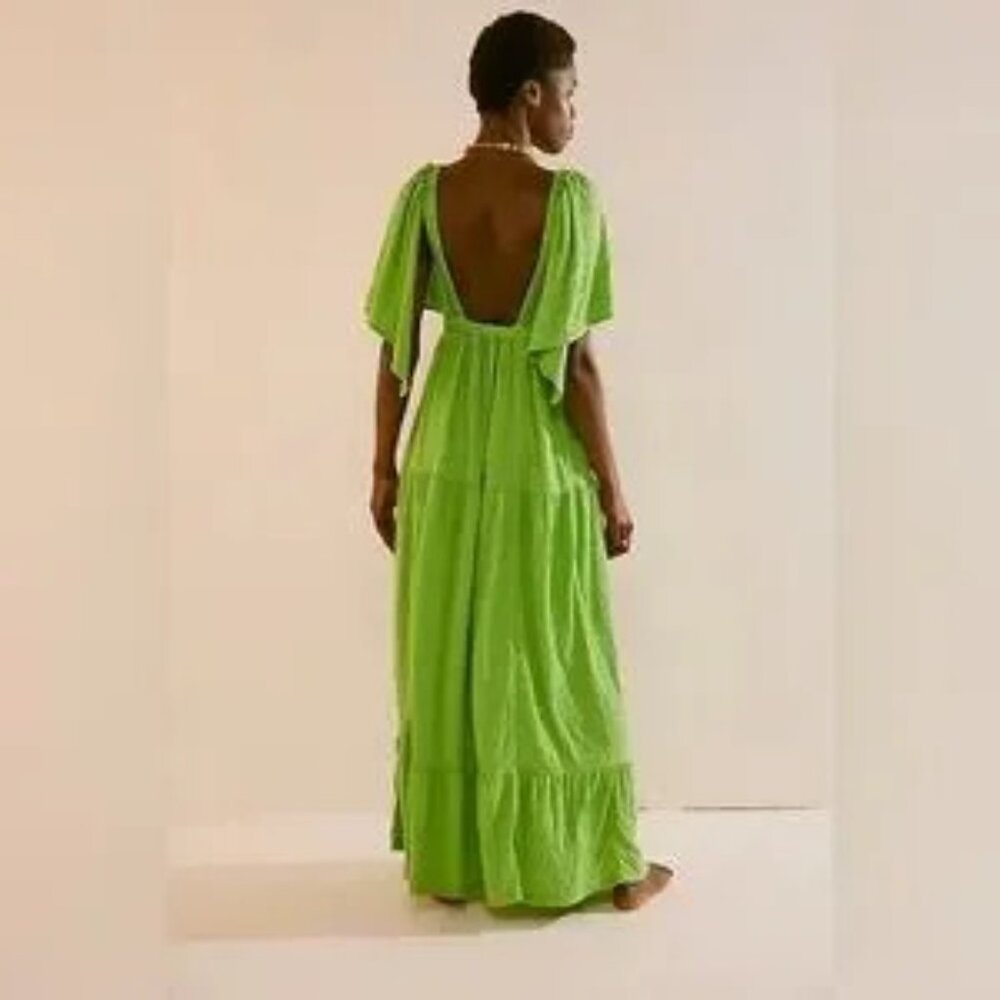 NWT: Free People La La Maxi Dress - Picture 3 of 9